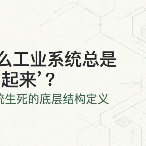 为什么工业管理系统总是“用不起来”：决定系统生死的底层结构定义