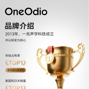 「轻众测」万兆 OneOdio Focus A6 头戴式蓝牙降噪耳机